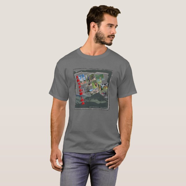 Pickens County Photo t-shirt (Front Full)