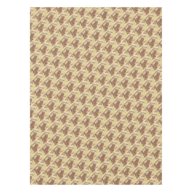 Pickerel Frog Watercolor Tablecloth (Front)