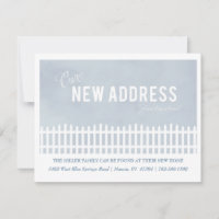 Picket Fence Moving Announcement