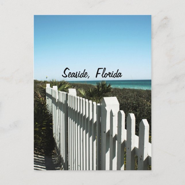 Picket Fence - Seaside, FL Postcard (Front)