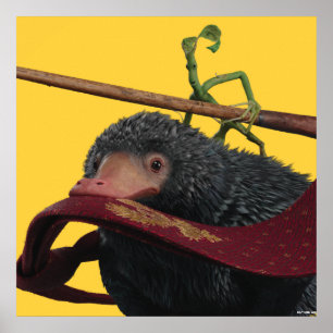 Pickett & Teddy With Wand and Tie Poster