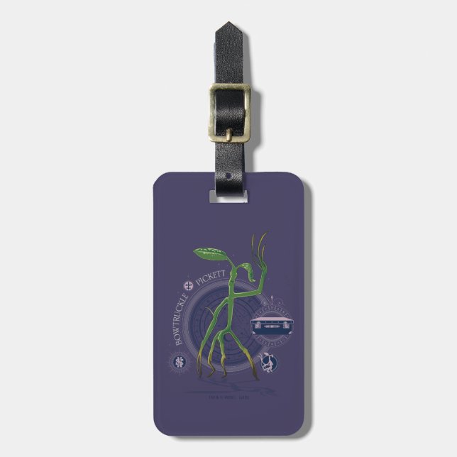 PICKETT™ The BOWTRUCKLE™ Graphic Luggage Tag (Front Vertical)