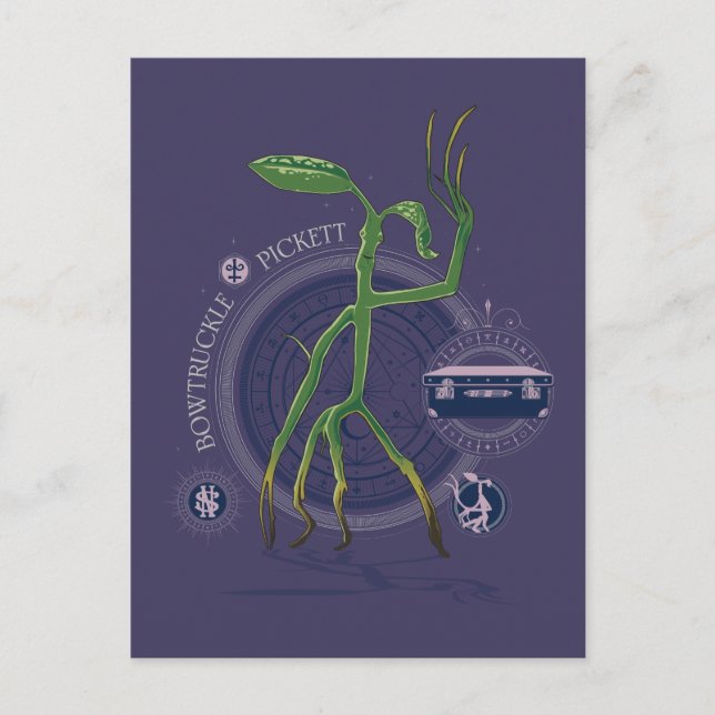PICKETT™ The BOWTRUCKLE™ Graphic Postcard (Front)