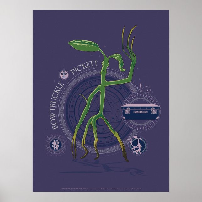 PICKETT™ The BOWTRUCKLE™ Graphic Poster (Front)