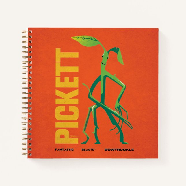 Pickett Vintage Graphic Notebook (Front)