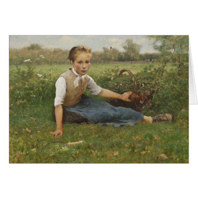 Picking Flowers | 1882 (Front Horizontal)