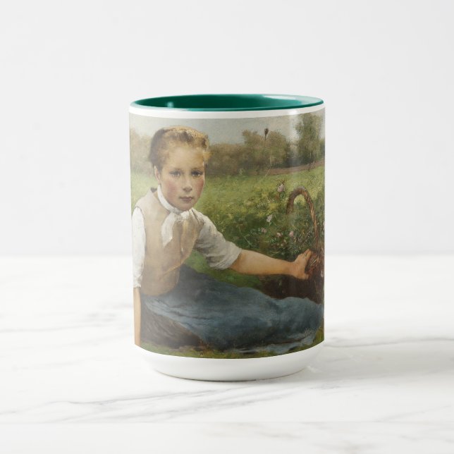 Picking Flowers | 1882 Mug (Center)