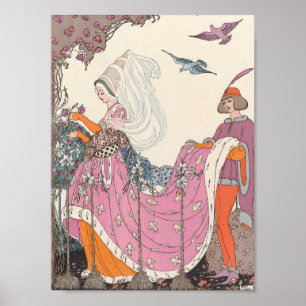 Picking Flowers Poster