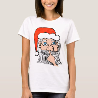 Picking Nose Santa T-Shirt