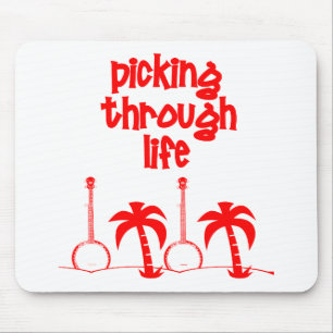 Picking Through LIfe Mouse Mat