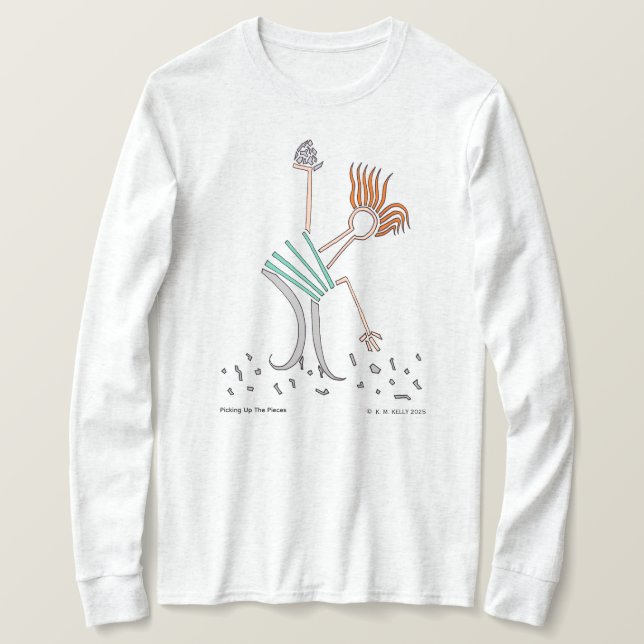 Picking Up The Pieces -  T-Shirt (Design Front)