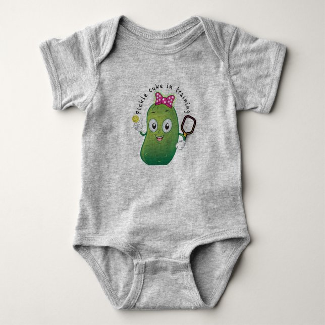Pickle Baby in Training Bodysuit (Front)