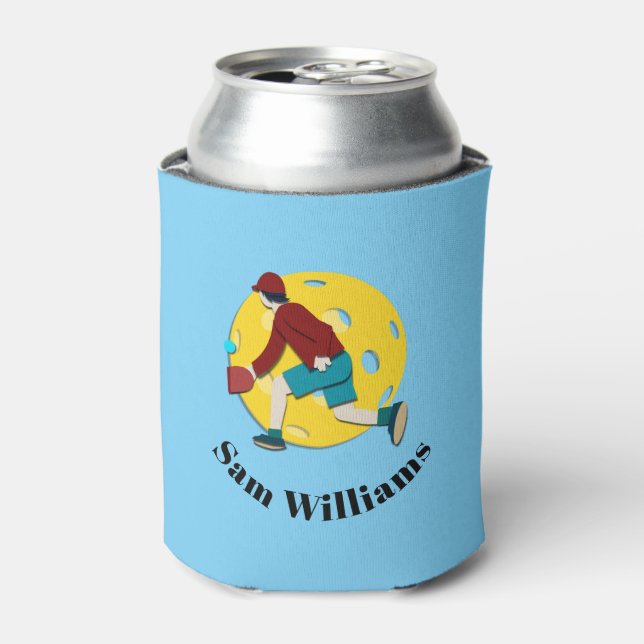Pickle Ball Can Cooler (Can Front)