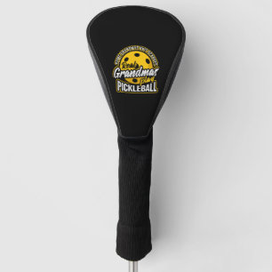 Pickle Ball Design for a Pickleball Grandma Golf Head Cover
