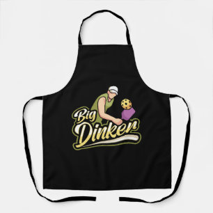 Pickle Ball Design for a Pickleball Player Apron