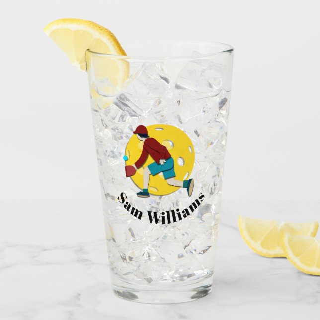 Pickle Ball Glass (Front Ice)