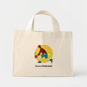 Pickle Ball Mini Tote Bag
