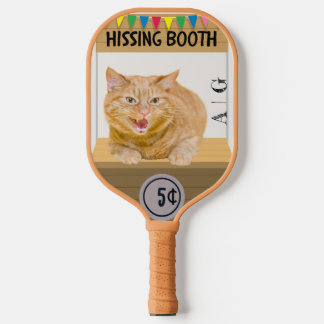 Pickle ball Paddle,  Hissing Booth Monogram  Pickleball Paddle