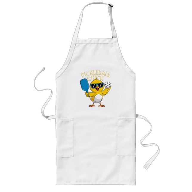 Pickle ball Pickleball Chick Long Apron (Front)