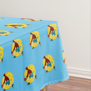 Pickle Ball Tablecloth
