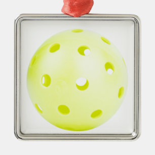 Pickle BAll Yellow Metal Tree Decoration