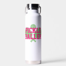 Pickle Baller Personalised Pickleball Water Bottle