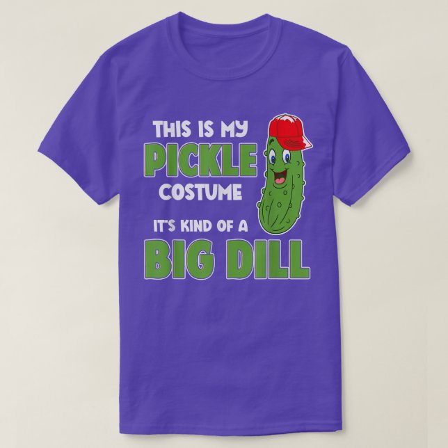 Pickle Big Dill Vegetarian Cucumber Lover  T-Shirt (Design Front)