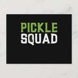 Pickle Cucumber Vegan Squad Green Grocer World Postcard