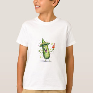 Pickle Cucumbers wearing Birthday Hats T-Shirt