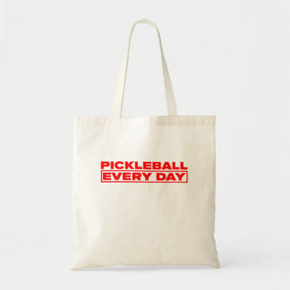 Pickle Every Day - Red logo - Tote Bag
