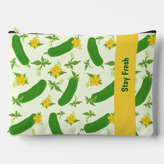 Pickle & Fresh Collection Accessory Pouch (Front)