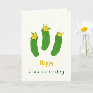 Pickle & Fresh Collection Birthday Card