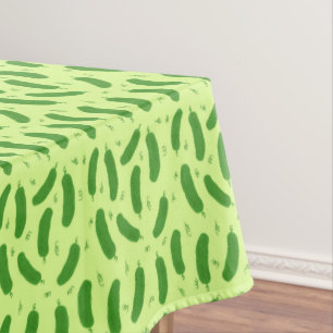 Pickle & Fresh Collection patterned Tablecloth