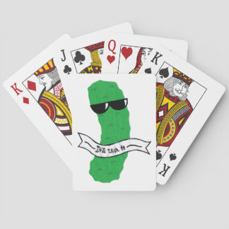 Pickle Funny Playing Cards