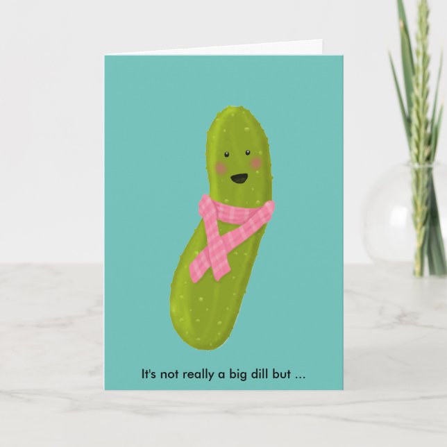 Pickle Holiday Card (Front)