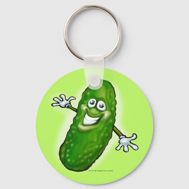 Pickle Key Ring (Front)