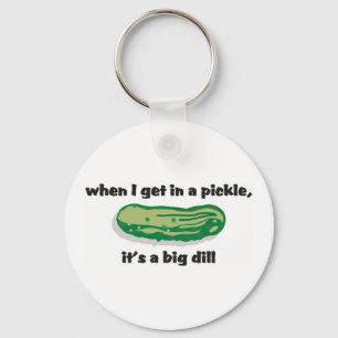 Pickle keychain