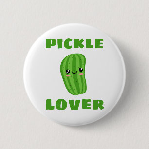Pickle Lover 6 Cm Round Badge