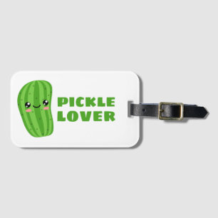 Pickle Lover Luggage Tag