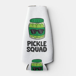 Pickle Lover Team Pickles Funny Pickle Squad Bottle Cooler