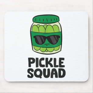 Pickle Lover Team Pickles Funny Pickle Squad Mouse Mat