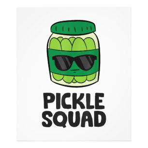 Pickle Lover Team Pickles Funny Pickle Squad Photo Print