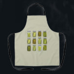 Pickle Lover Vintage Canned Pickles Jar Christmas  Apron<br><div class="desc">Pickle Lover Vintage Canned Pickles Jar Christmas Gift</div>