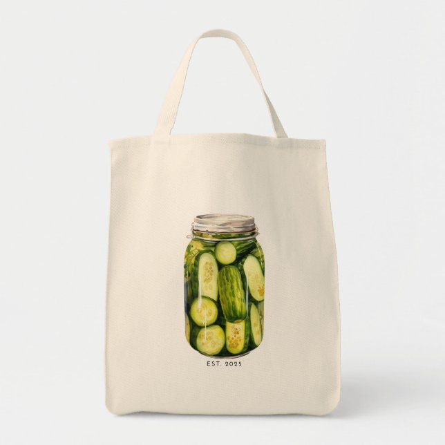 Pickle Lovers Tote Bag (Front)