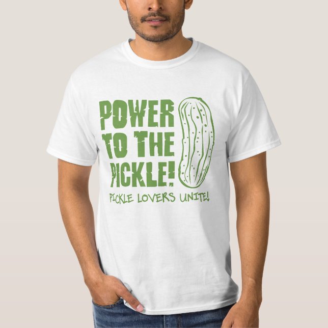 Pickle Lovers Unite! Official Facebook Group Tshir T-Shirt (Front)