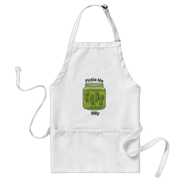Pickle Me Silly Apron (Front)