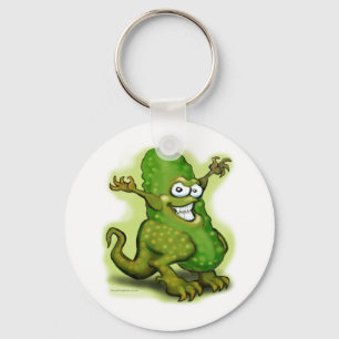Pickle Monster Key Ring