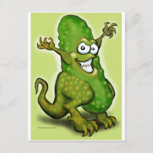 Pickle Monster Postcard