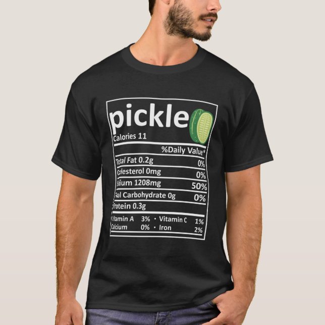 Pickle Nutrition Family Matching Funny Thanksgivin T-Shirt (Front)