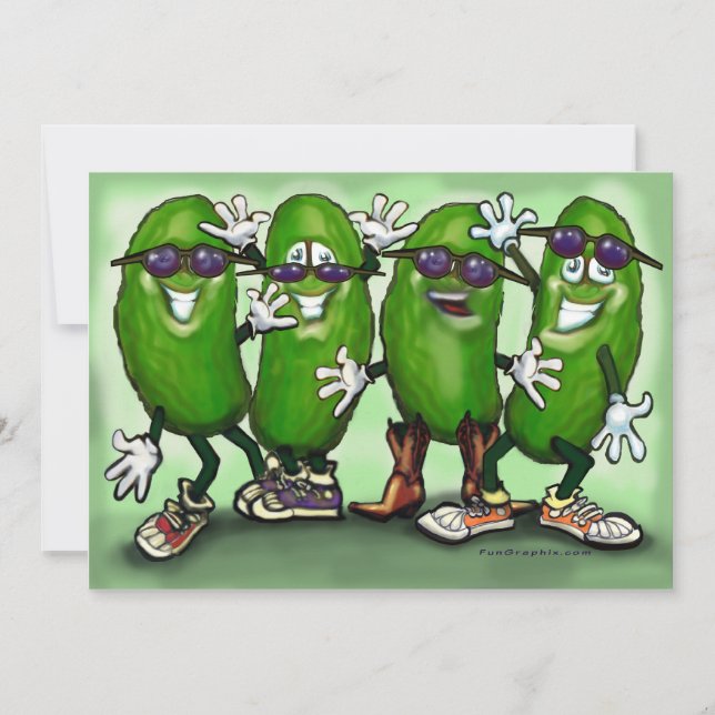 Pickle Party Invitation (Front)